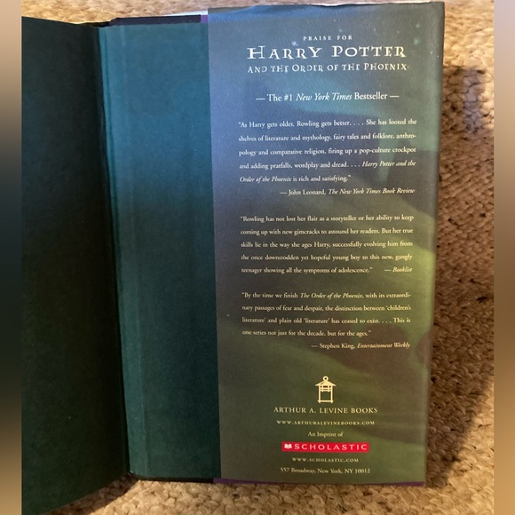 Book: Harry Potter and the Half-Blood Prince First American Edition, July 2005 - Picture 6 of 16